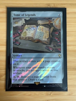 MTG: Tome of Legends (Surge Foil) Commander: Final Fantasy Foil NM - Image 1