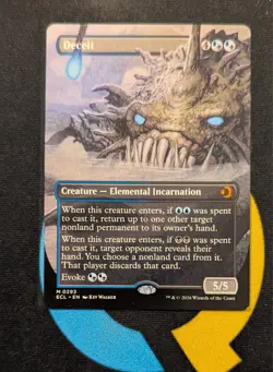 Deceit Borderless Mythic ECL 293 Lorwyn Eclipsed MTG - Image 1