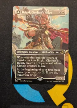 Brigid, Clachan's Heart Borderless Rare ECL 285 Lorwyn Eclipsed MTG - Image 1
