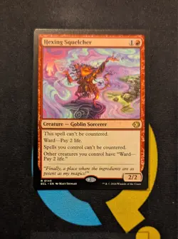 Hexing Squelcher Rare ECL 145 Lorwyn Eclipsed MTG - Image 1
