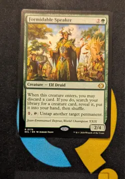 Formidable Speaker Rare ECL 176 Lorwyn Eclipsed MTG - Image 1