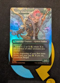 Brigid, Clachan's Heart Foil Borderless Rare ECL 285 Lorwyn Eclipsed MTG - Image 2