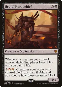 MTG Brutal Hordechief - 108 / English / Near Mint - Image 1