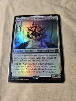 MTG Mondrak, Glory Dominus Phyrexia: All Will Be One Foil - Image 1