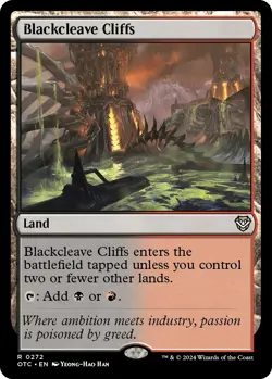 MTG Blackcleave Cliffs - 272 / English / Near Mint - Image 1