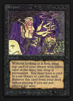 Magic the Gathering International Edition Darkpact Rare NM MTG (IE) - Image 1