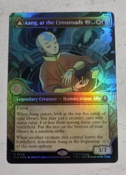 Aang, At The Crossroads - Foil - Showcase - TLA - MTG - EN - NM - 0346 - Image 1