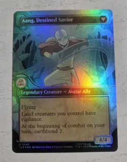 Aang, At The Crossroads - Foil - Showcase - TLA - MTG - EN - NM - 0346 - Image 2