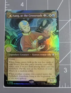 Aang, At The Crossroads - Foil - Showcase - TLA - MTG - EN - NM - 0346 - Image 3