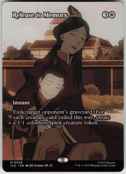 MTG Release to Memory (Borderless) Normal NM Avatar: The Last Airbender: Eternal - Image 1