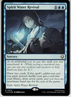MTG Spirit Water Revival Foil NM Avatar: The Last Airbender Magic 73 - Image 1