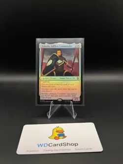 Hakoda, Selfless Commander - Foil Extended Art TLA NM MTG - Image 1