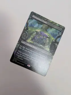 MTG - Overgrown Tomb (Borderless) - Lorwyn Eclipsed NM/M Condition - Image 2