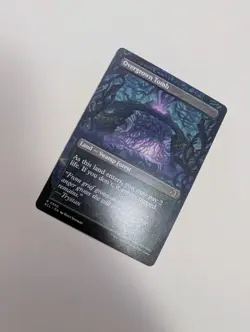 MTG - Overgrown Tomb (Borderless) - Lorwyn Eclipsed NM/M Condition - Image 3