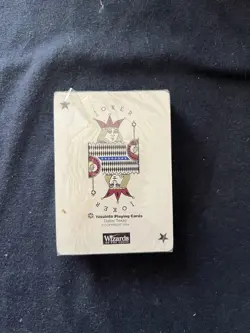Magic the Gathering Backed Poker Deck Made by Yaquinto Factory Sealed - Image 1