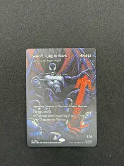 Venom, King in Black - Skithiryx, the Blight Dragon (Borderless) Marvel Regular - Image 1