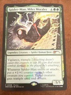 DDcards🇨🇦 Mtg Magic The Gathering Spider-Man Eternal Legal Miles Morales Promo - Image 1