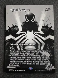 Opposition Agent (Borderless) | MTG Marvel MAR | Rogue Flash Stax | Mythic | NM - Image 1