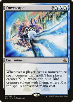 MTG Dovescape - 11 / English / Moderately Played - Image 1