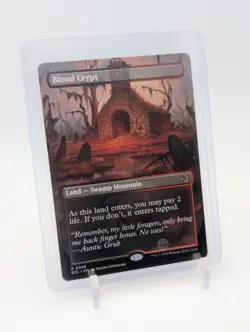 MTG - Blood Crypt - Borderless Rare #349 - Lorwyn Eclipsed NM - Image 1