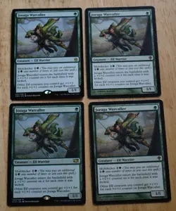 MTG 4x JORAGA WARCALLER Green Elf Warrior - Image 1