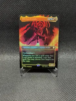 Fire Lord Azula (0334) (Borderless) - FOIL - Avatar: The Last Airbender (TLA) - Image 1