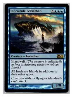 Magic 2013 (M13) #70 Stormtide Leviathan - FOIL - Image 1