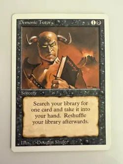 Demonic Tutor Revised Edition Regular - Image 1