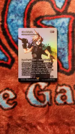 Cloud Strife - Najeela, the Blade-Blossom (Showcase) Final Fantasy FOIL NM M0042 - Image 1