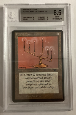 MTG Antiquities CANDELABRA OF TAWNOS BGS 8.5 (6241) Graded Power - Image 1