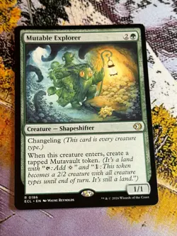 Mutable Explorer Mtg Changeling Shapeshifter Lorwyn Eclipsed R 0186 Magic - Image 2
