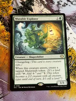 Mutable Explorer Mtg Changeling Shapeshifter Lorwyn Eclipsed R 0186 Magic - Image 4