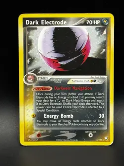 Dark Electrode Holo Rare 4/109 Team Rocket Returns Pokemon Card 2004 - Image 1