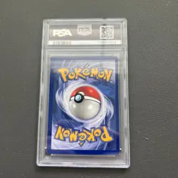 1999 Pokemon Game Charizard Holo #4 PSA 7 - Image 2