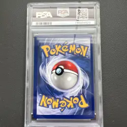 1999 Pokemon Game Charizard Holo #4 PSA 7 - Image 4