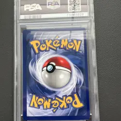1999 Pokemon Game Charizard Holo #4 PSA 7 - Image 5