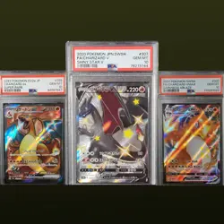 PSA 10 Pokemon Lot - CHARIZARD SHINY STAR V/VMAX/EX - #307 + #020 + #185 - Image 1