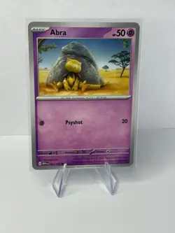 Pokemon Abra 063/165 Scarlet & Violet 151 Common NM/Mint English 2023 - Image 1