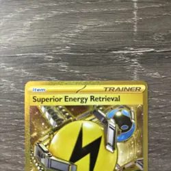 Superior Energy Retrieval 277/193 NM/M PAL EN Paldea Evolved SV Gold Pokemon - Image 4
