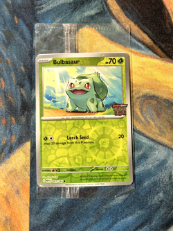 Pokemon TCG - Bulbasaur 001/165 Best Buy Promo for 151 Master Set Sealed - Image 1