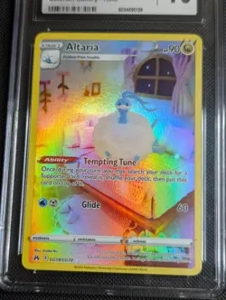 CGC 10 GEM MINT Pokemon Altaria GG19/GG70 Crown Zenith Galarian Gallery - Image 1