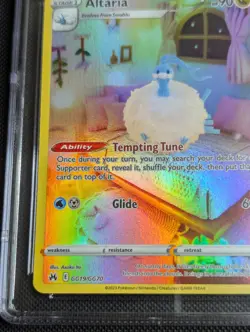 CGC 10 GEM MINT Pokemon Altaria GG19/GG70 Crown Zenith Galarian Gallery - Image 3