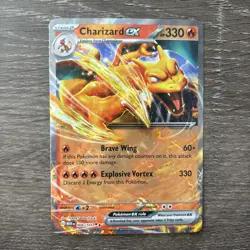 Charizard ex - 006/165 Double Rare Scarlet and Violet 151 Pokemon TCG - Image 1