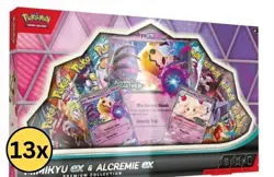 13x Boxes Pokemon Mimikyu ex & Alcremie ex Premium Collection - IN HAND - Image 1