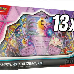 13x Boxes Pokemon Mimikyu ex & Alcremie ex Premium Collection - IN HAND - Image 2