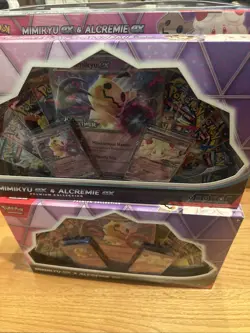 13x Boxes Pokemon Mimikyu ex & Alcremie ex Premium Collection - IN HAND - Image 5