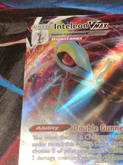INTELEON VMAX 2021 Pokemon SWSH Fusion RAPID STRIKE 079/264 HOLO RAR - Image 2