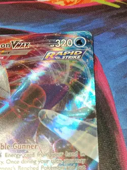 INTELEON VMAX 2021 Pokemon SWSH Fusion RAPID STRIKE 079/264 HOLO RAR - Image 3