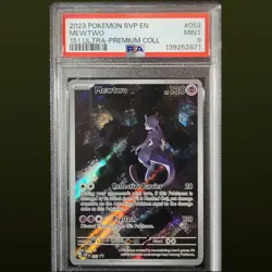 2023 POKEMON JAPANESE SV2a-POKEMON 151 183 MEWTWO ART RARE PSA 9 - Image 1