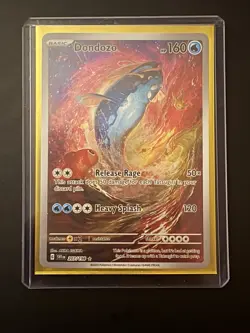 Pokemon Dondozo 207/198 Full Art Illustration Holo Rare Scarlet & Violet NM - Image 1